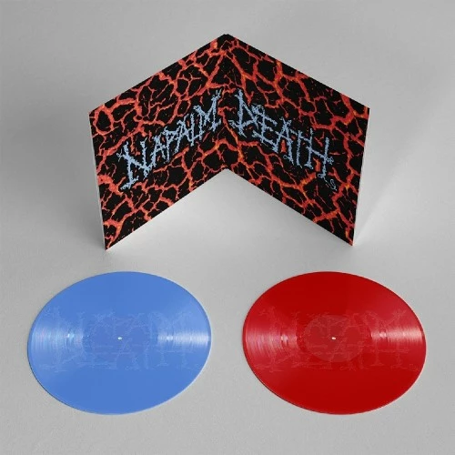 NAPALM DEATH - Harmony Corruption  [RED/LIGHT BLUE DLP] - Picture 1 of 1